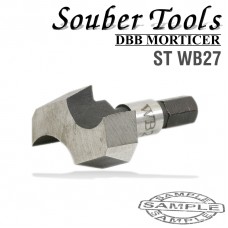 CUTTER 27MM /LOCK MORTICER FOR WOOD SNAP ON